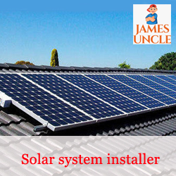 Solar System installer Mr. Subrata Naskar in Andul Mourigram